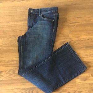 White House black market dark jeans